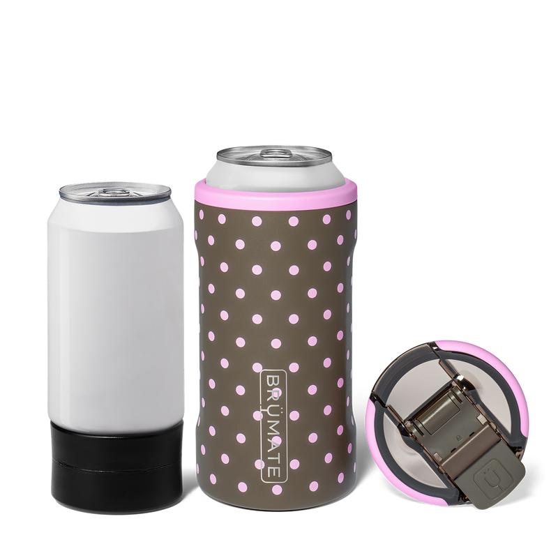 Hopsulator Trio | Mocha Dot | 12/16oz Standard Cans S2